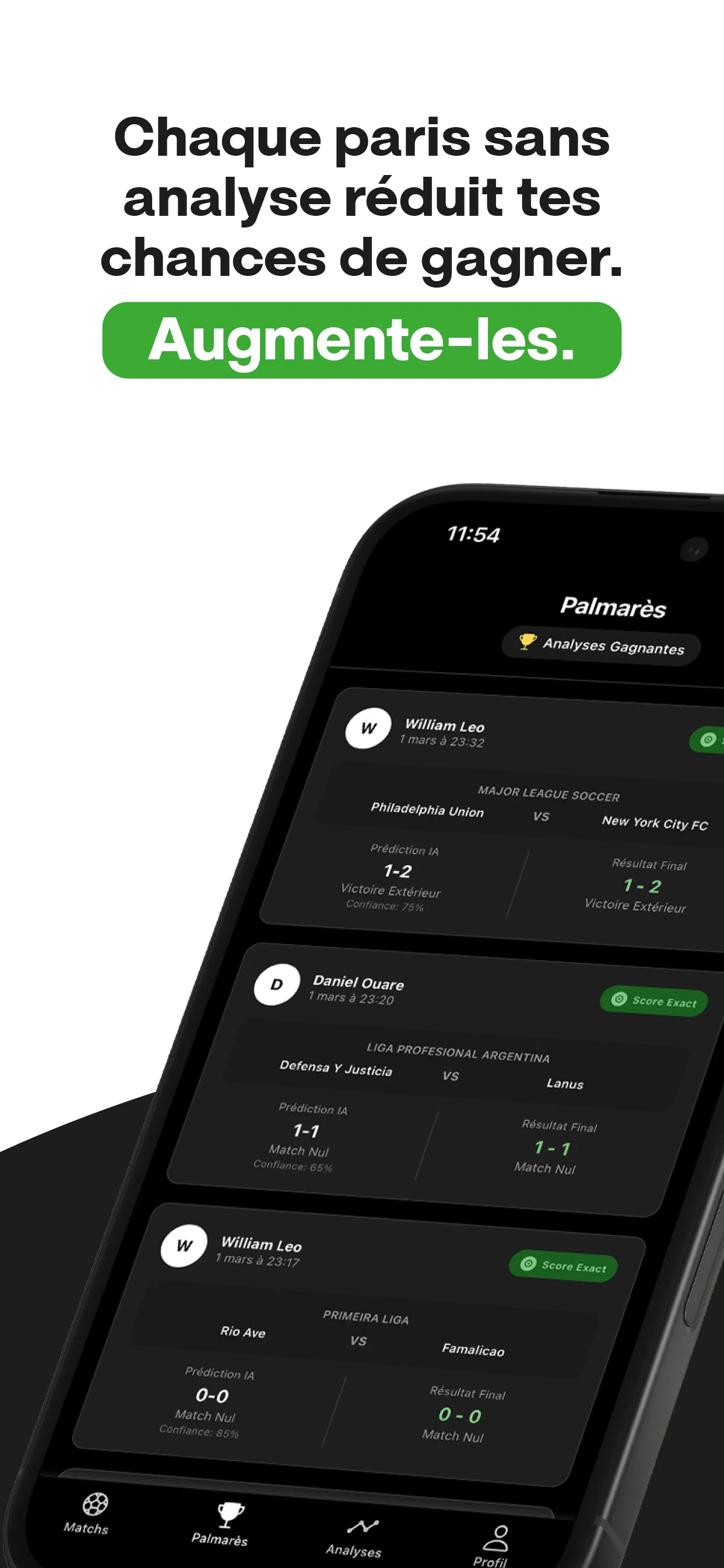iA ParisSportif screenshot