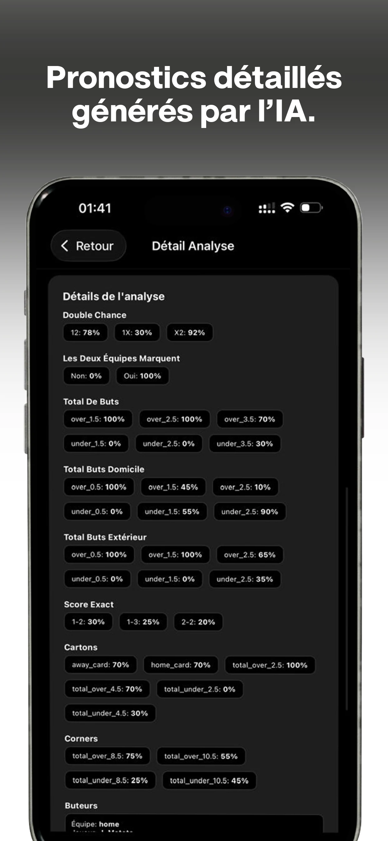 iA ParisSportif screenshot
